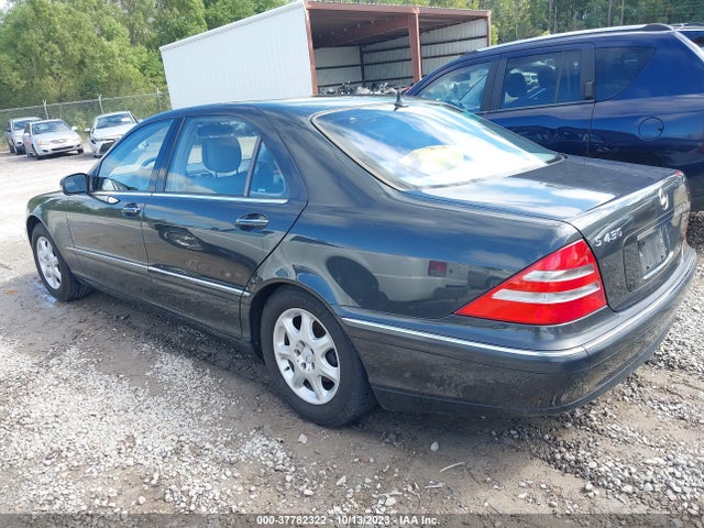 2002 MERCEDES-BENZ S-CLASS 4.3L VIN: WDBNG70J82A287313
