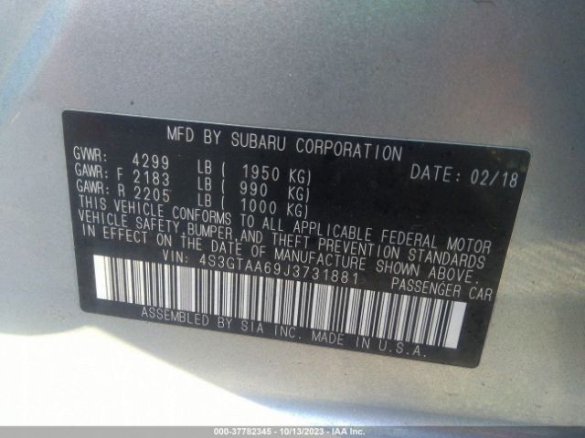 4S3GTAA69J3731881 Subaru Impreza
