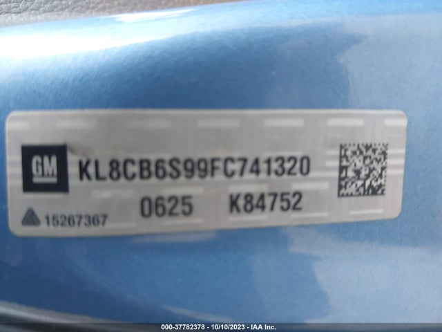 Chevrolet SPARK LS 2015 KL8CB6S99FC741320 Image 9