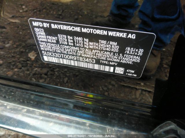 5UX33DT00R9T83453 BMW X4 Xdrive30i