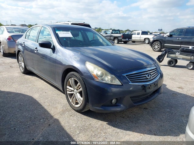 2011 INFINITI G25 SEDAN JOURNEY VIN: JN1DV6AP2BM602978