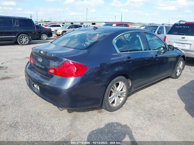 2011 INFINITI G25 SEDAN JOURNEY VIN: JN1DV6AP2BM602978