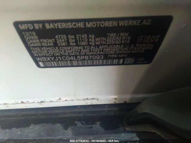 WBXYJ1C04L5P87093 BMW X2 Xdrive28i