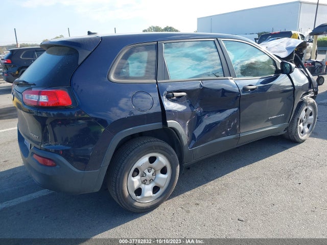 2016 JEEP CHEROKEE SPORT VIN: 1C4PJLAB4GW128116