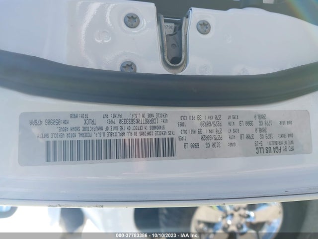 1C6RR6TT0KS633330 RAM 1500 Classic Big Horn