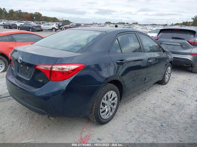 2019 TOYOTA COROLLA LE VIN: 2T1BURHEXKC148196