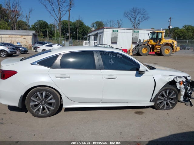 2022 HONDA CIVIC EX VIN: JHMFE1F73NX002134