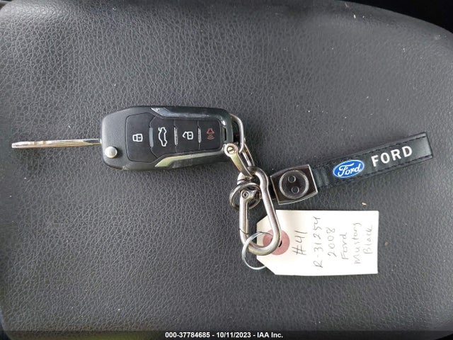 2008 FORD MUSTANG GT VIN: 1ZVHT82H385136839
