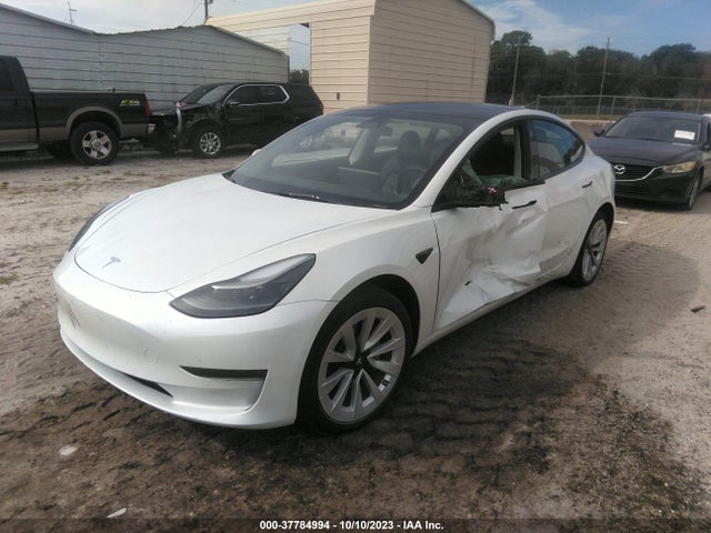 Tesla MODEL 3 2022 5YJ3E1EA4NF349001 Image 2