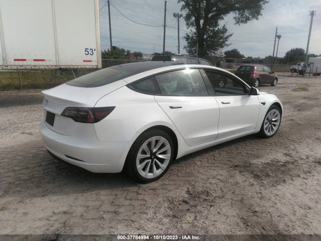Tesla MODEL 3 2022 5YJ3E1EA4NF349001 Image 4