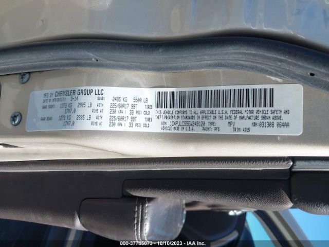 1C4PJLCS5EW249120 Jeep Cherokee Latitude
