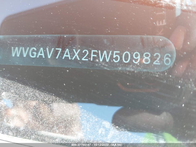 WVGAV7AX2FW509826 Volkswagen Tiguan Sel