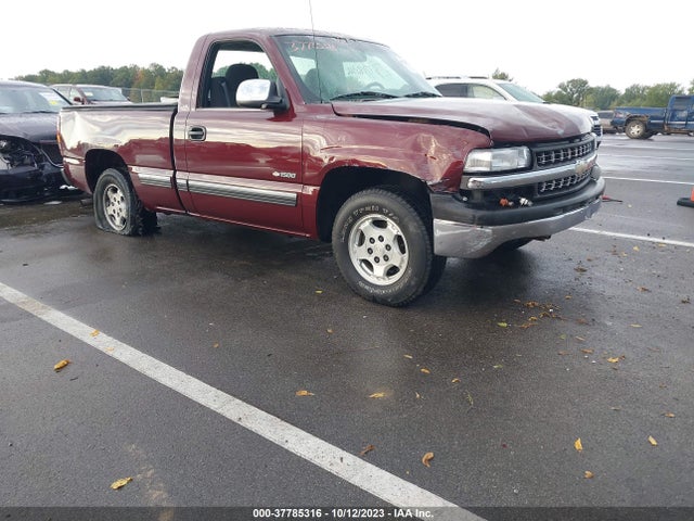 2002 CHEVROLET SILVERADO 1500 LS VIN: 1GCEC14W72Z342903