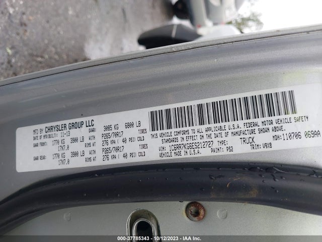 1C6RR7KG6ES212727 RAM 1500 Tradesman