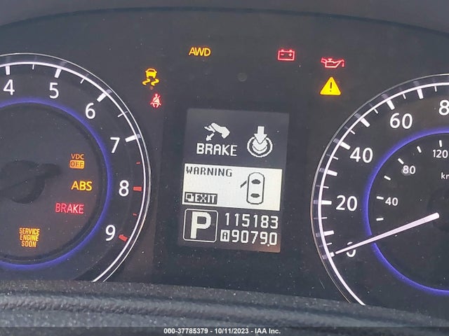 2010 INFINITI G37 SEDAN X VIN: JN1CV6AR7AM454743