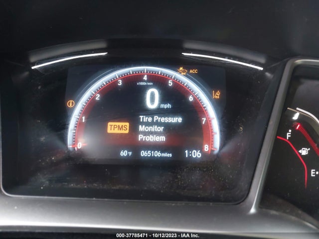 2019 HONDA CIVIC COUPE SPORT VIN: 2HGFC4A8XKH309052