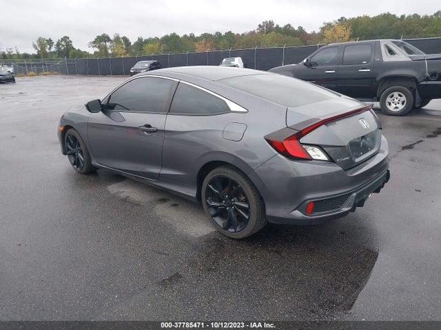 2019 HONDA CIVIC COUPE SPORT VIN: 2HGFC4A8XKH309052