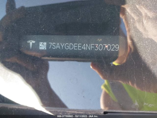 7SAYGDEE4NF307029 Tesla Model Y Long Range