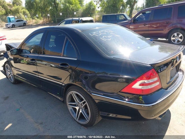 2007 MERCEDES-BENZ C-CLASS 2.5L SPORT VIN: WDBRF52H27F917436