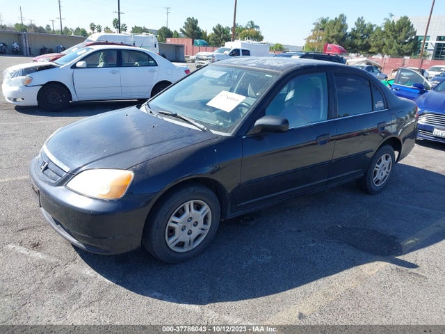 2001 HONDA CIVIC LX VIN: 2HGES16501H560561