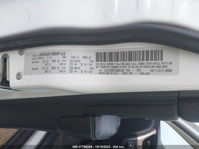 1C4PJMDB7FW600129 Jeep Cherokee Limited