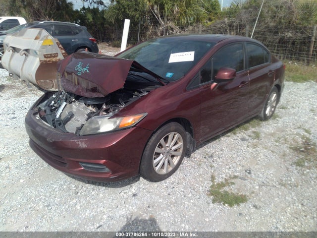 2012 HONDA CIVIC SDN EX VIN: 19XFB2F86CE030628