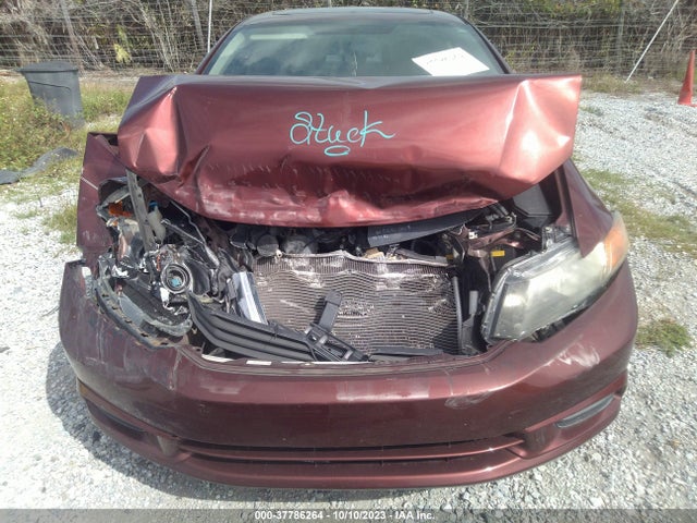 2012 HONDA CIVIC SDN EX VIN: 19XFB2F86CE030628