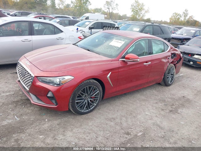 2019 GENESIS G70 3.3T ADVANCED VIN: KMTG54LE7KU035145