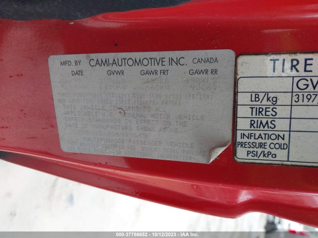 1995 GEO TRACKER 2CNBJ1868S6949645 Photo 8