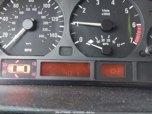 1999 BMW 3 SERIES 323I VIN: WBAAM3331XFP57834