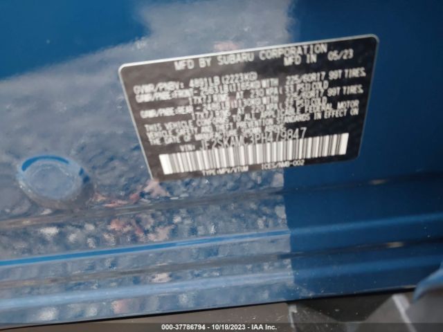 2023 SUBARU FORESTER JF2SKAMC3PH479847 Photo 8