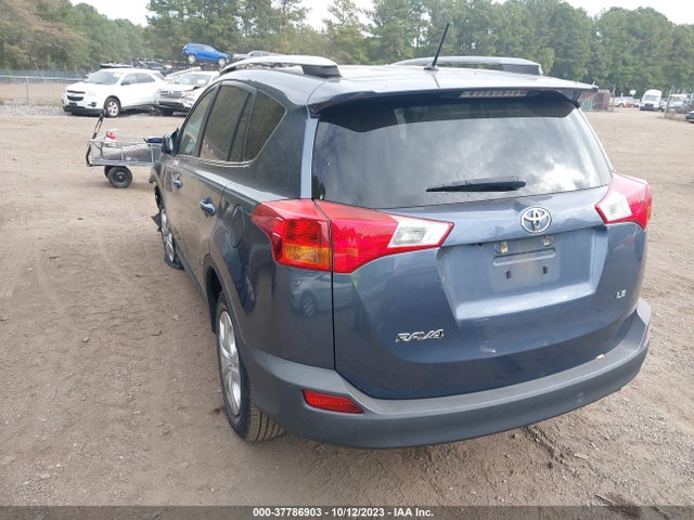 2013 TOYOTA RAV4 LE VIN: 2T3ZFREV3DW022123