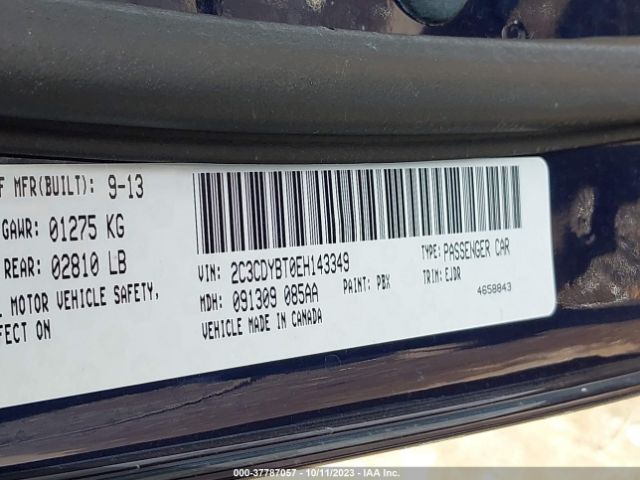 2C3CDYBT0EH143349 Dodge Challenger R/t