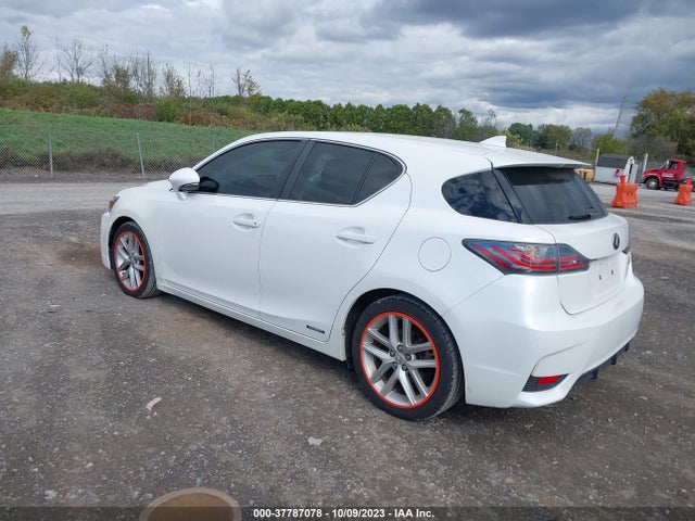 JTHKD5BH3E2177472 Lexus Ct 200h Hybrid