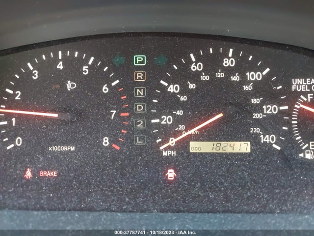 2001 LEXUS ES 300 VIN: JT8BF28G210293856