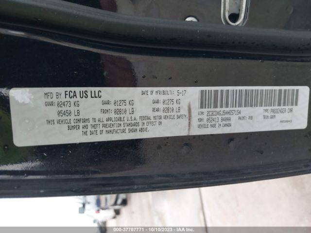2C3CDXGJ5HH657154 Dodge Charger R/t Scat Pack Rwd