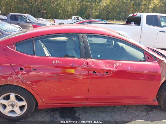 2017 HYUNDAI ELANTRA SE VIN: 5NPD74LF0HH212562