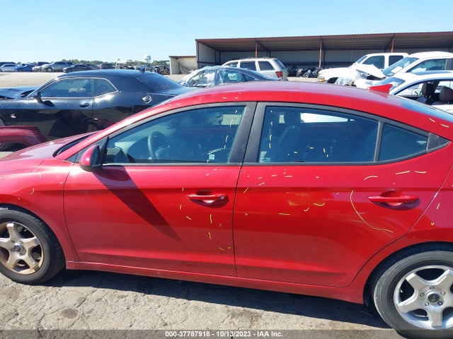 2017 HYUNDAI ELANTRA SE VIN: 5NPD74LF0HH212562