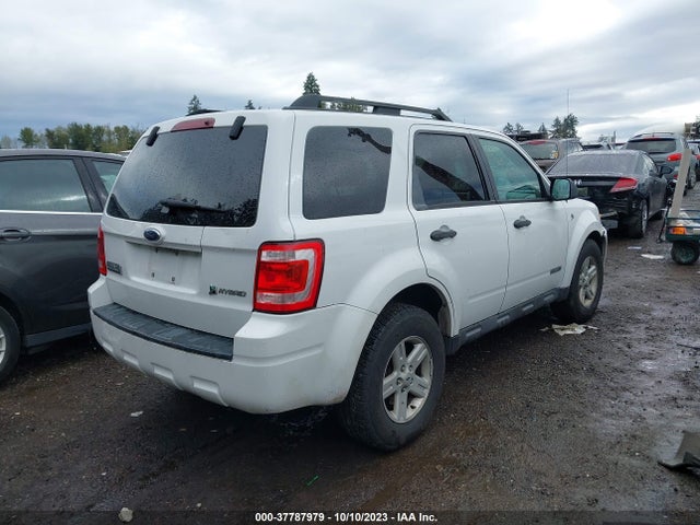 2008 FORD ESCAPE HYBRID VIN: 1FMCU59H08KA09624