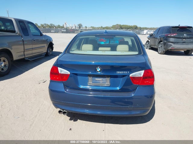 2006 BMW 3 SERIES 325I VIN: WBAVB13586PT19480