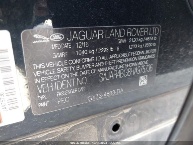 SAJAR4BG8HA975736 Jaguar Xe 25t