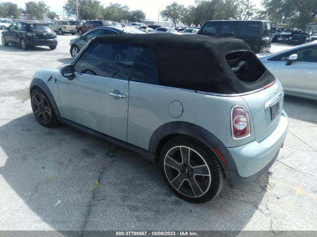 2012 MINI COOPER CONVERTIBLE WMWZN3C57CT134117 Photo 2