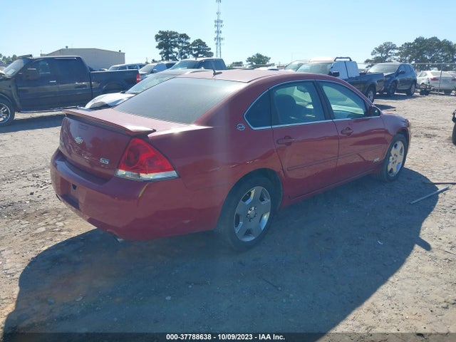 2007 CHEVROLET IMPALA  SS VIN: 2G1WD58C079206339