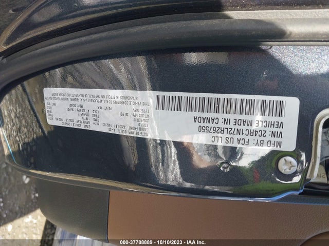 2C4RC1N72LR267550 Chrysler Pacifica Hybrid Limited