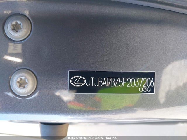 2015 LEXUS NX 200T VIN: JTJBARBZ5F2037206