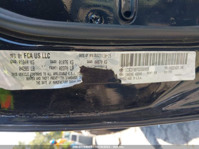 1C3CDFBB7GD592099 Dodge DART SXT