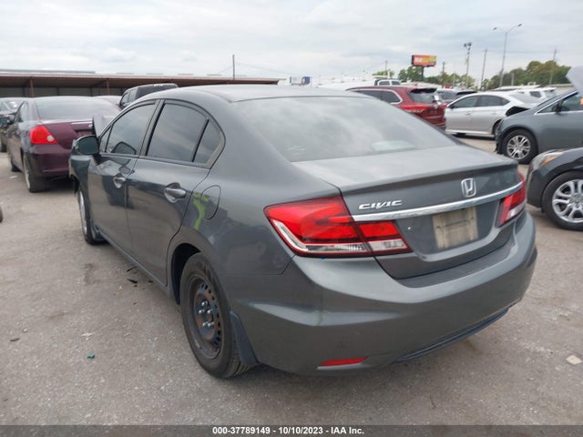 2013 HONDA CIVIC SDN LX VIN: 2HGFB2F59DH502592