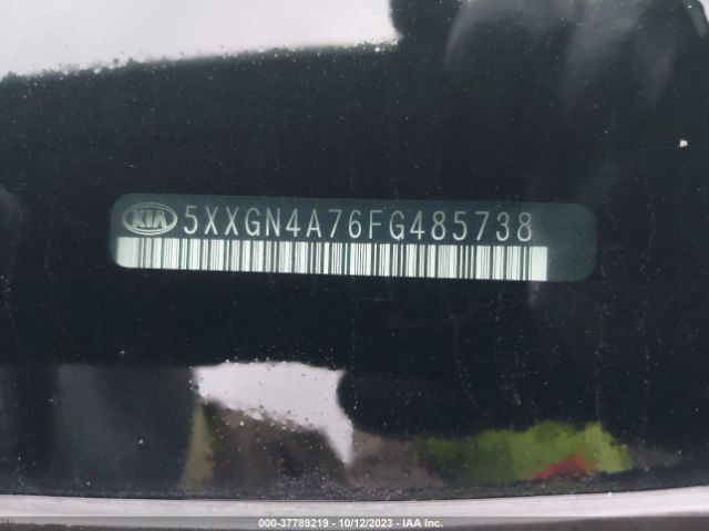 5XXGN4A76FG485738 KIA OPTIMA EX