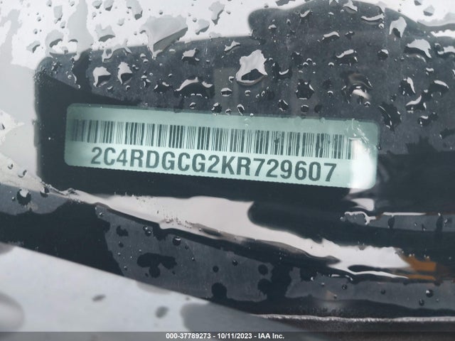 Dodge Grand Caravan Sxt 2019 2C4RDGCG2KR729607 Image 9