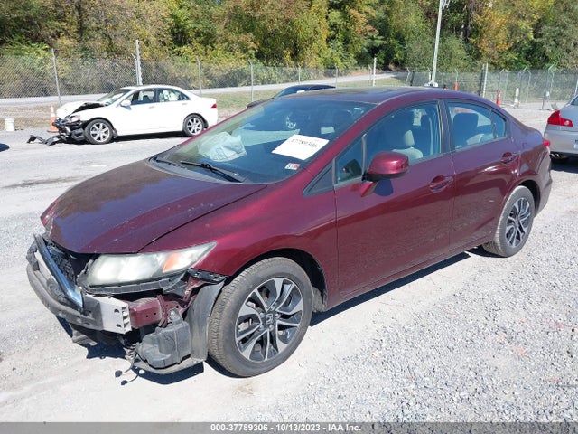 2013 HONDA CIVIC SDN EX-L VIN: 19XFB2F91DE013066